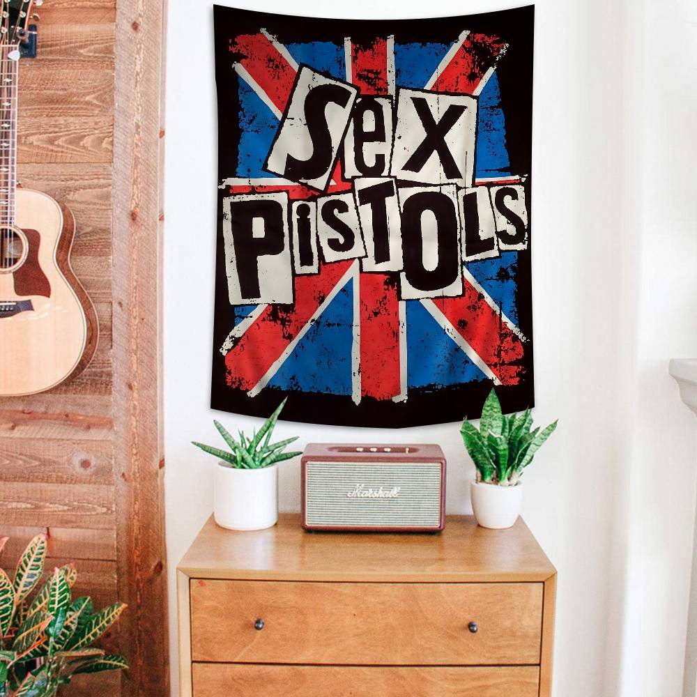 SSex PPistols Rock Band Wall Tapestry Bohemian Wall Tapestries Mandala Wall Hanging Home Decor
