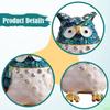 Jewelry Box Owl Trinket Holder Collectible Figurine Organizer for Bracelets Pendants