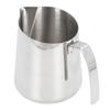 Milk Frothing Pitcher 304 Stainless Steel Creamer Cup Latte Art Coffee Steaming Pitcher with Slant