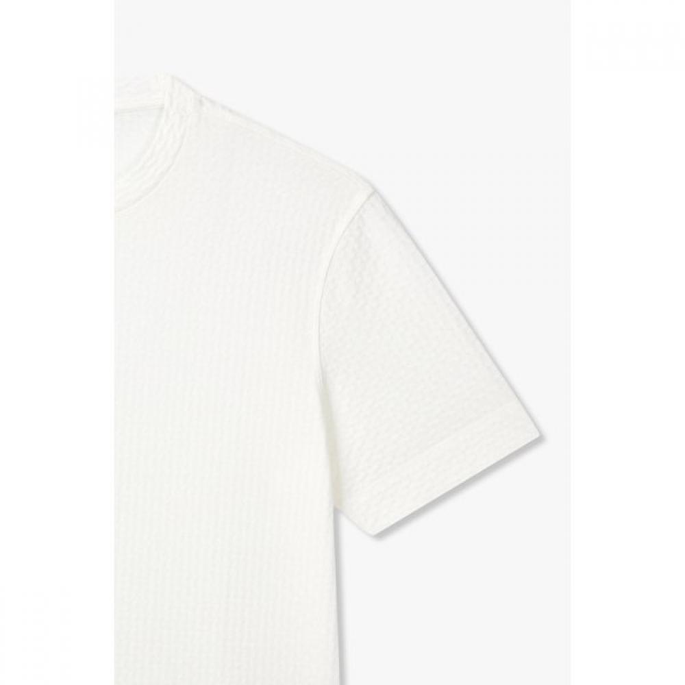 Emporio Armani Men S Jacquard PaTTern CoTTon jerSey T ShirT A515126061