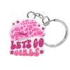 1PCS PVC Cute Keychain New Arrival Cowboy Boots  Custom Key Chain Anime Accessories Handbag Pendant Kids Toys Keyholder