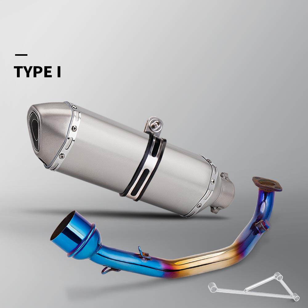 GY6 Oxygen Senso, Modified Connector Section Muffler, Motorcycle Exhaust Pipe, 125cc, 150cc, Middle Tube for GY6 Scooter