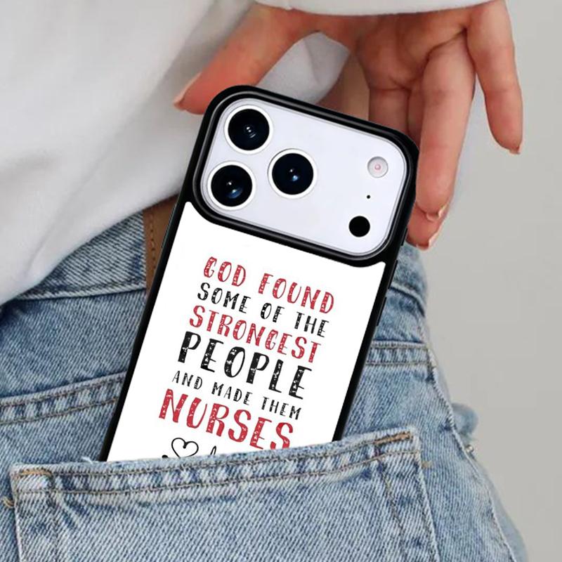 Nurse Heart Nursing Phone Case for iPhone 17ProMax 12 13 14 15 16e 17 Pro Max Plus Air Cover