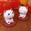 Cute Solar Power Waving Cat Waving Shaking Head Cat Home Decor Waving Cat Decor Car Ornament Doll Figurine Car Decorations