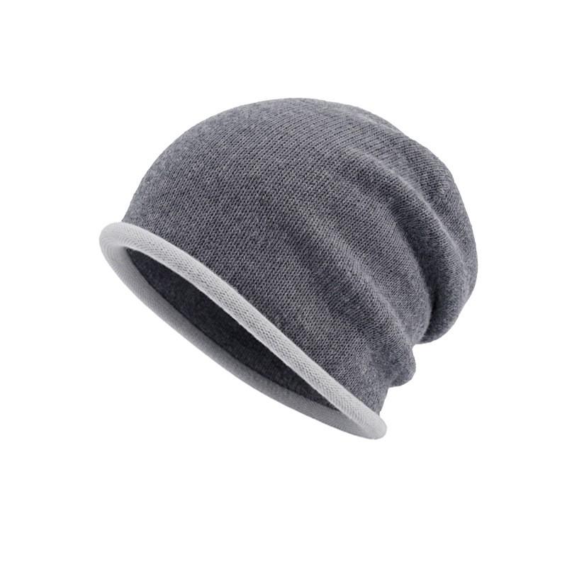 100% Merino Wool Seamless Beanie Hat Unisex Warm Winter Knit Cap Outdoor Cold Weather