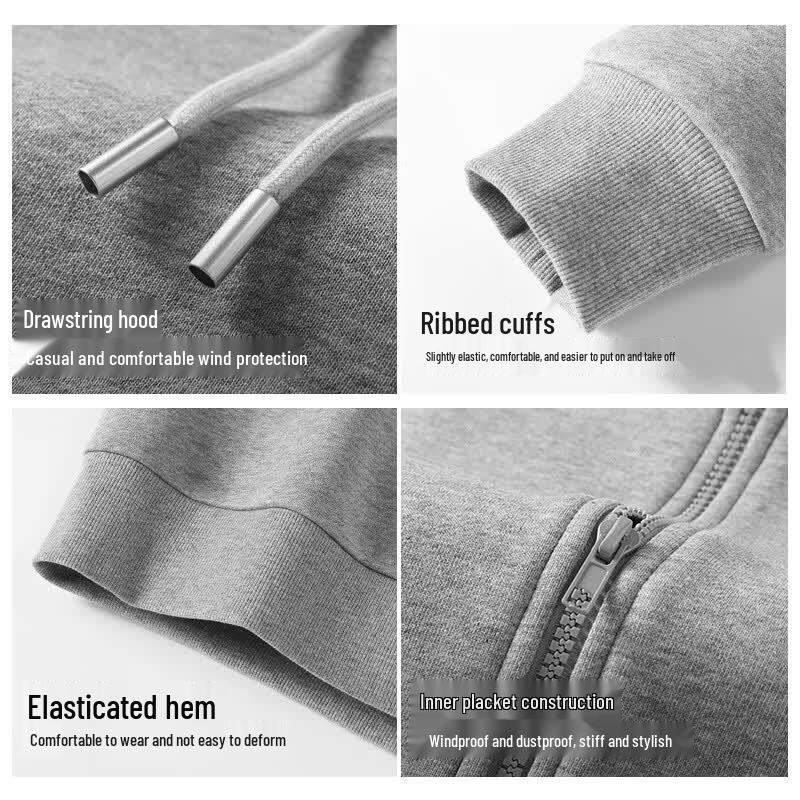 Baleno Men's Hooded Knitted Cardigan Jacket