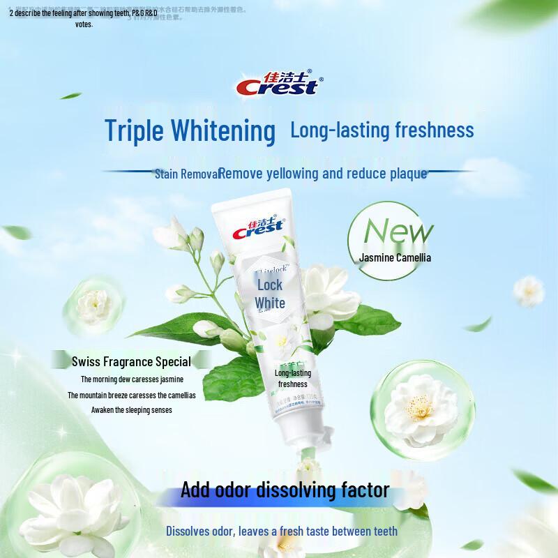 Crest Lock White Toothpaste