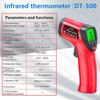 Infrared Thermometer Gun  -50~500°C Non-contact Laser Temperature Gun Handheld Temp Sensor Measure Digital Pyrometer LCD Backlit