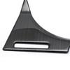 3 Pieces Black Titanium Interior Dashboard Panel Meter Surround Cover Molding Trim for Camry XV70 2018 2019 2020 2021