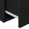 Dresser in Black Oak Look 40.5 x 40 x 40 cm Particleboard