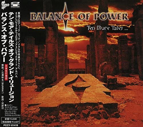 

CD BALANCE OF POWER - Десять новых историй великой иллюзии PCCY01419 Canyon Internat 1999 Япония Металл Б/У
