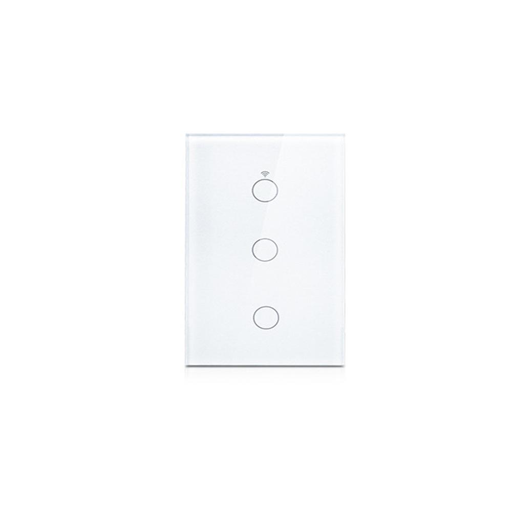 120 EU Graffiti Smart WiFi Touch Wall Switch - Neutral/Live Single Wire, RF433APP Universal