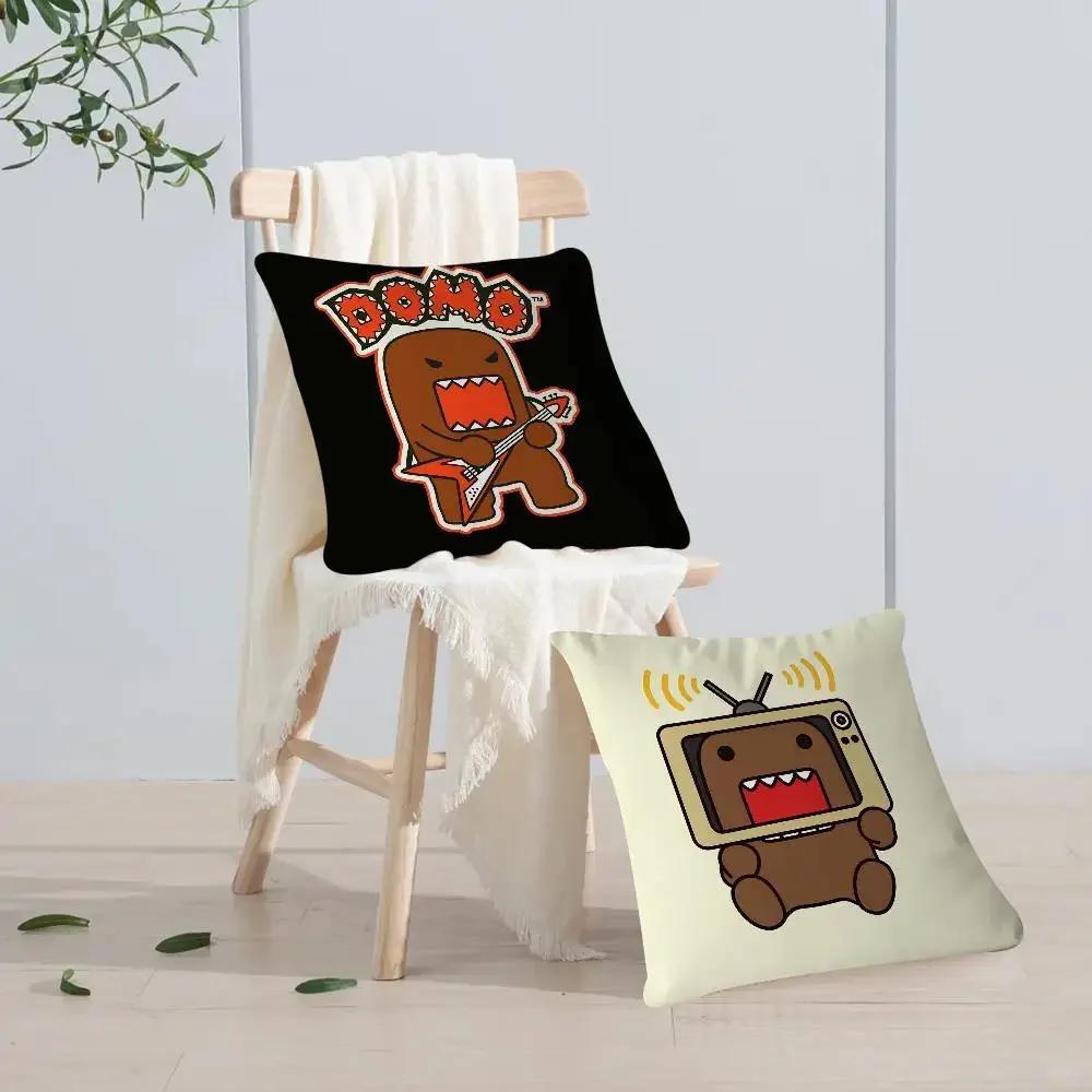 Cute Domo Kun Pillow Gift Home Office Decoration Pillow Bedroom Sofa Car Cushion CoverPillow Case
