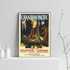 Travel City Landscape Vintage Poster Canada Spain French Italy Wall Art Canvas Painting Nordic Print Picture Living Room Decor