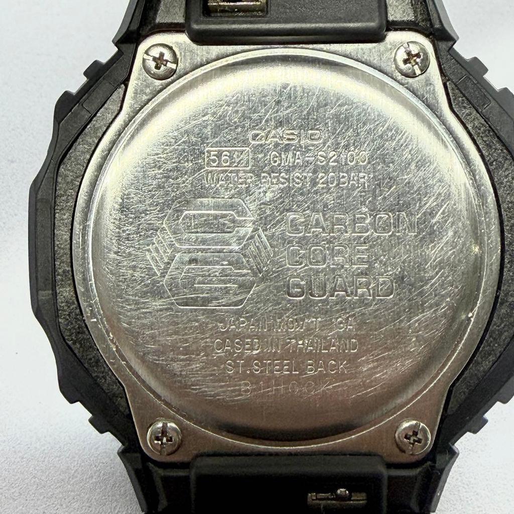 Used [Working Product] Casio G-Shock GMA-S2100-1A Mid Size 2100
