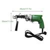 240w Cut Pile & Loop Electric Hand Rug Tufting Guns Carpet Weaving Machine 9-18m 2-in-1 220V