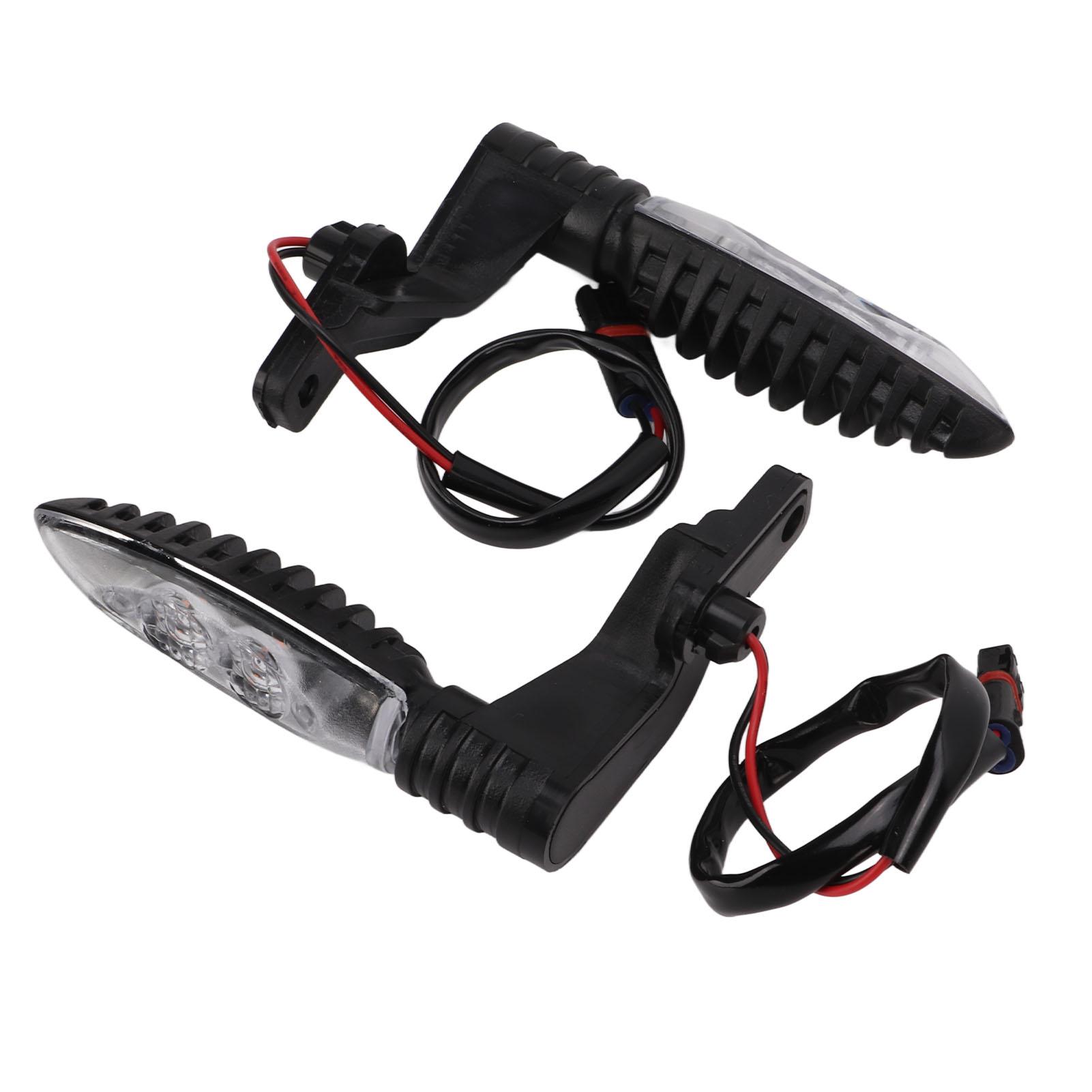 

2pcs Motorcycle Rear Turn Signal Light ABS Indicator Lamp Replacement for F700 F800 GS R1200 RS