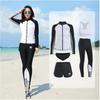 Women's Quick-Dry Two-Piece Snorkeling Wetsuit with Sun Protection and Jellyfish Guard