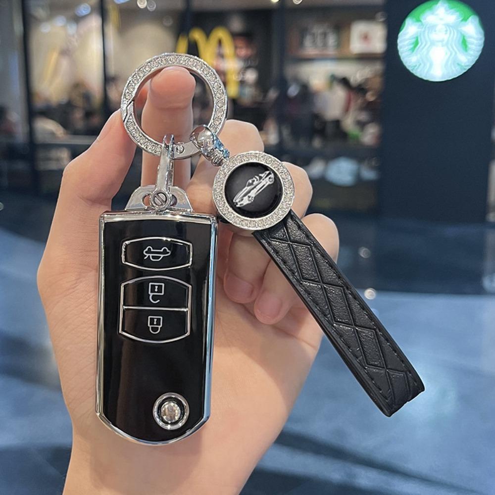 2/3 Buttons TPU Flip Folding Remote Car Key Case Fob For MAZDA 3 5 6 Series M6 RX8 MX5 Shell Hold
