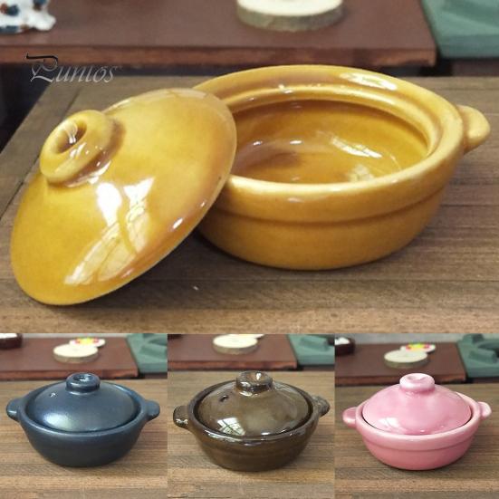 

Mini Ceramics Casserole Food Models Toy Dollhouse DIY Simulation Accessories