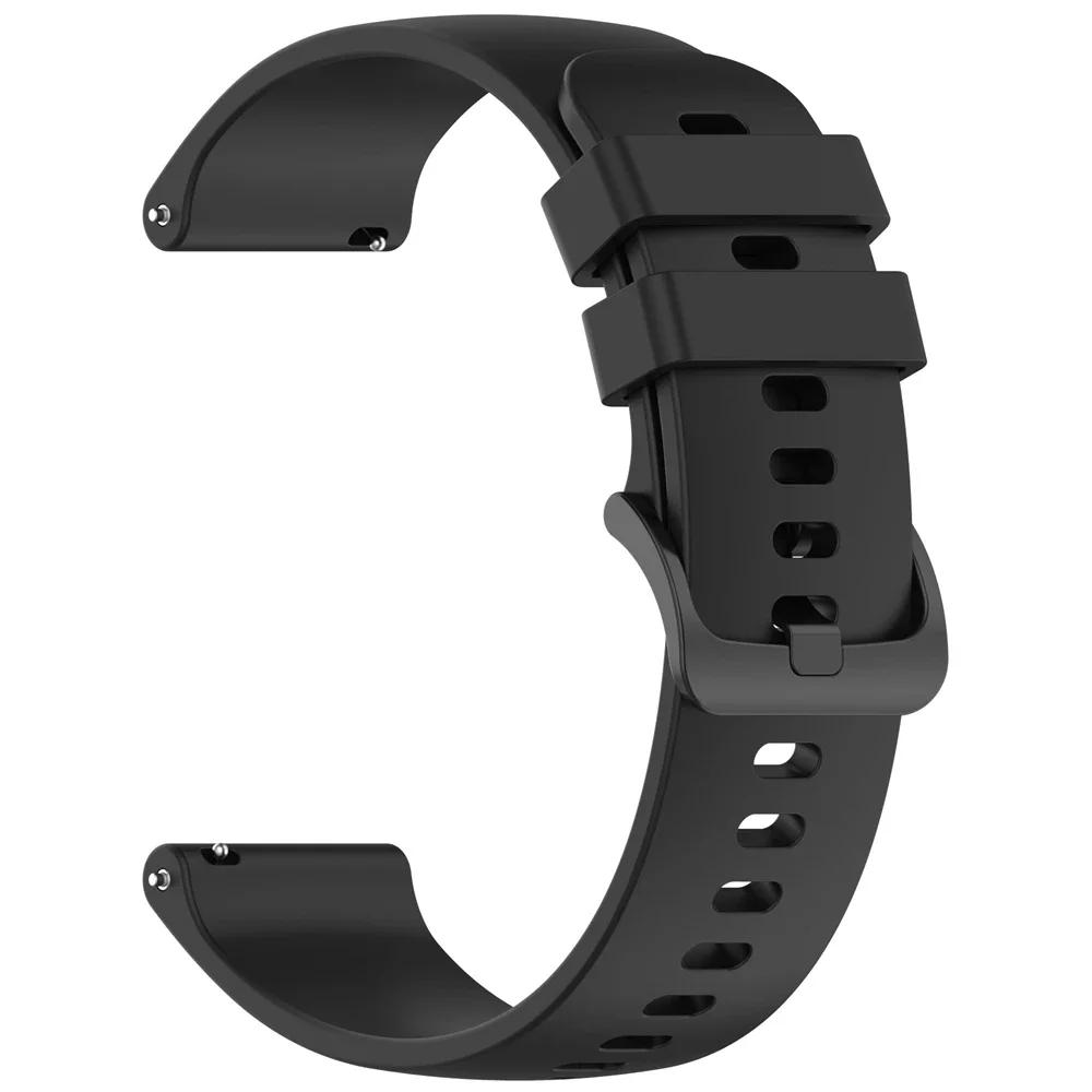 20 22mm Universal Silicone Strap For Garmin Venu 3 Band Forerunner 265 255 Music Vivoactive 4 For Garmin Venu Sq 2 Plus Bracelet