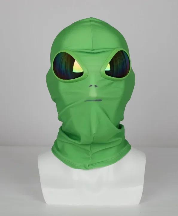 

Хэллоуин Новая маска инопланетянина Ужас Капюшон Реквизит Кукла Кукла