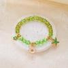 Sunflower  Bead Bracelet For Women Bohemian Starfish Flower Charm Alloy Bracelet Friendship Jewelry Gifts