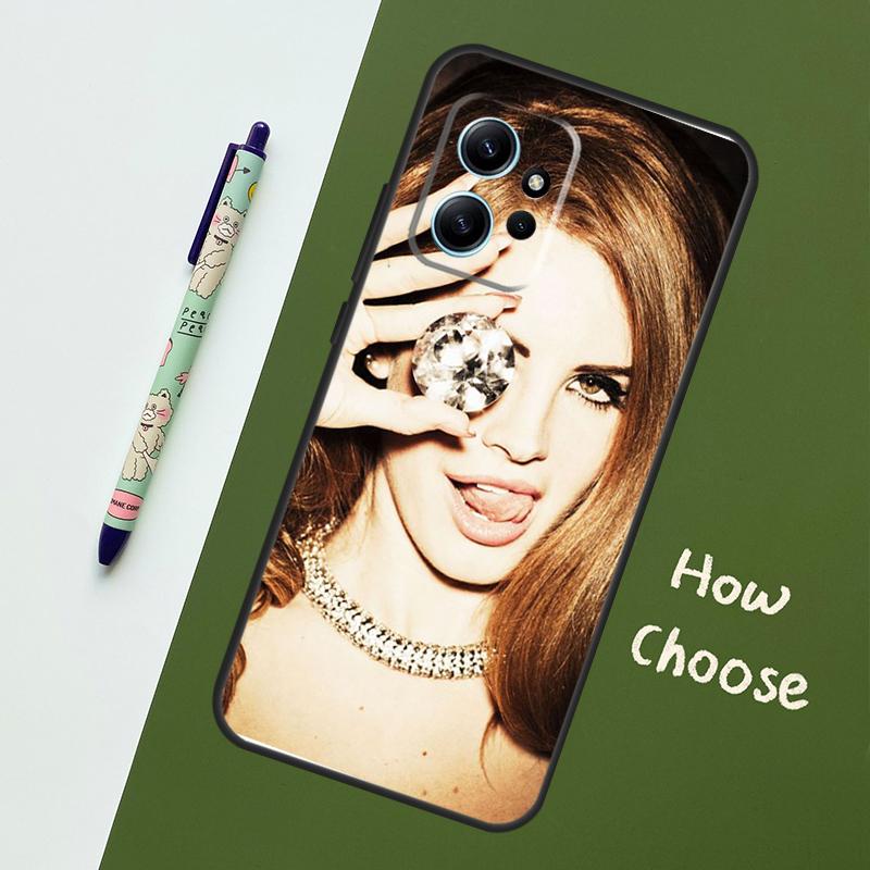 Lana Del Rey Case For Xiaomi Redmi Note 9 10 11 12 Pro Note 12S 9S 10S 11S Cover For Redmi 12 9C 10C 12C