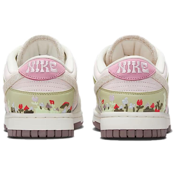 Nike Dunk Low LX Mushroom Damskie Sneakersy Perłowo-Różowe Białe IB8876-661