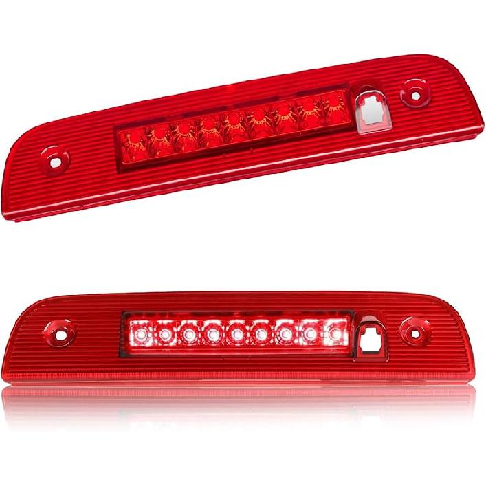Third 3Rd Brake Light LED For 2004 2005 2006 2007 2008 Ford F150, High Mount Rear Brake Lights Assembly For 04-08 F-150, Waterproof Center Cab Cargo