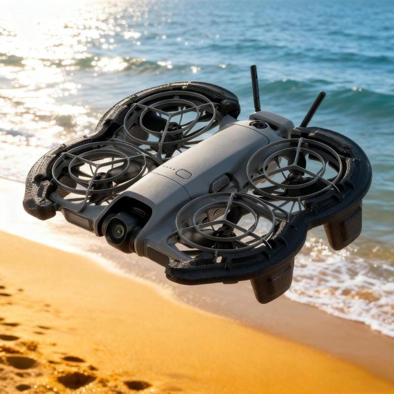 AntiCollision Drones Propeller Protector Water Buoyancy Design Ensuring Stability On Lake For NEO2 Air Photography