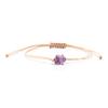 Artificial Crystal Braided Bracelet Handcrafted Adjustable String Rope Bracelet Boho Summer Bracelet Gift for Friends Men Women