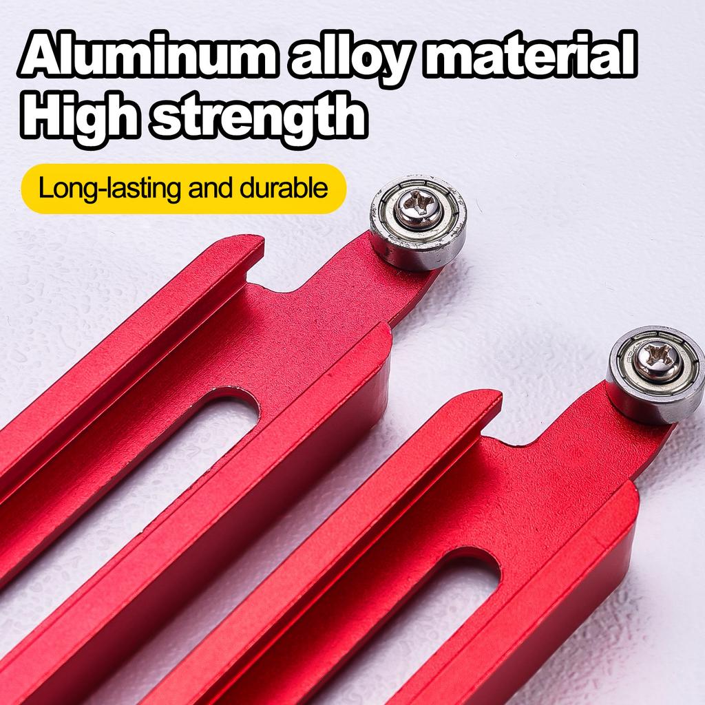 Contour Gauge Scribe Tool Profile Scribing Ruler Adjustable Pencil Holder Woodworking Edge Corner Measuring Profile Duplicator