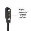 Replacement Magnetic Charging Cable for Bone Conduction Headphones, USB Charger Cord for 4-pin Interface Bone Conduction Headphones, Smartbands, and