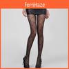 Black Cross Butterfly Pattern Stockings With Breathable Nylon For Summer Wear Women