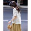 Elegant French Style Chiffon Off-Shoulder Top