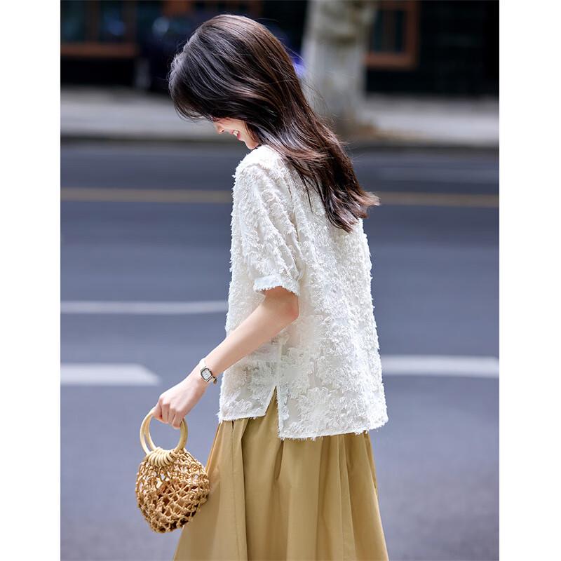 Elegant French Style Chiffon Off-Shoulder Top