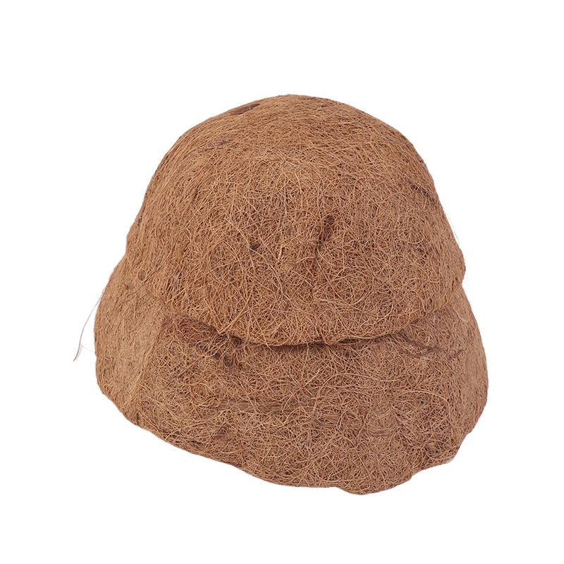 8/10 İnç Asılı Sepet Astarı Açık Hava Yuvarlak Hindistan Cevizi Astarları Saksılar İçin Doğal Hindistan Cevizi Sepet Yedek Astarı