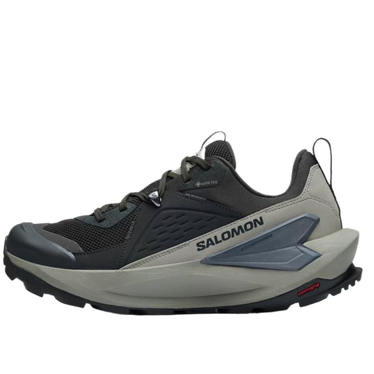 SALOMON Elixir Gtx Comfortable Durable Low-Top Hiking Shoes Unisex Hiking Shoes Dark-Blue 476950