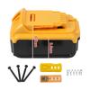 Pro příslušenství nářadí Dewalt Plastové pouzdro na Li-Ion baterii Pro Xr 18V 20V Dcb183 Dcb203 Dcb204 Dcb200 Plášť Kryt Pouzdro Díly