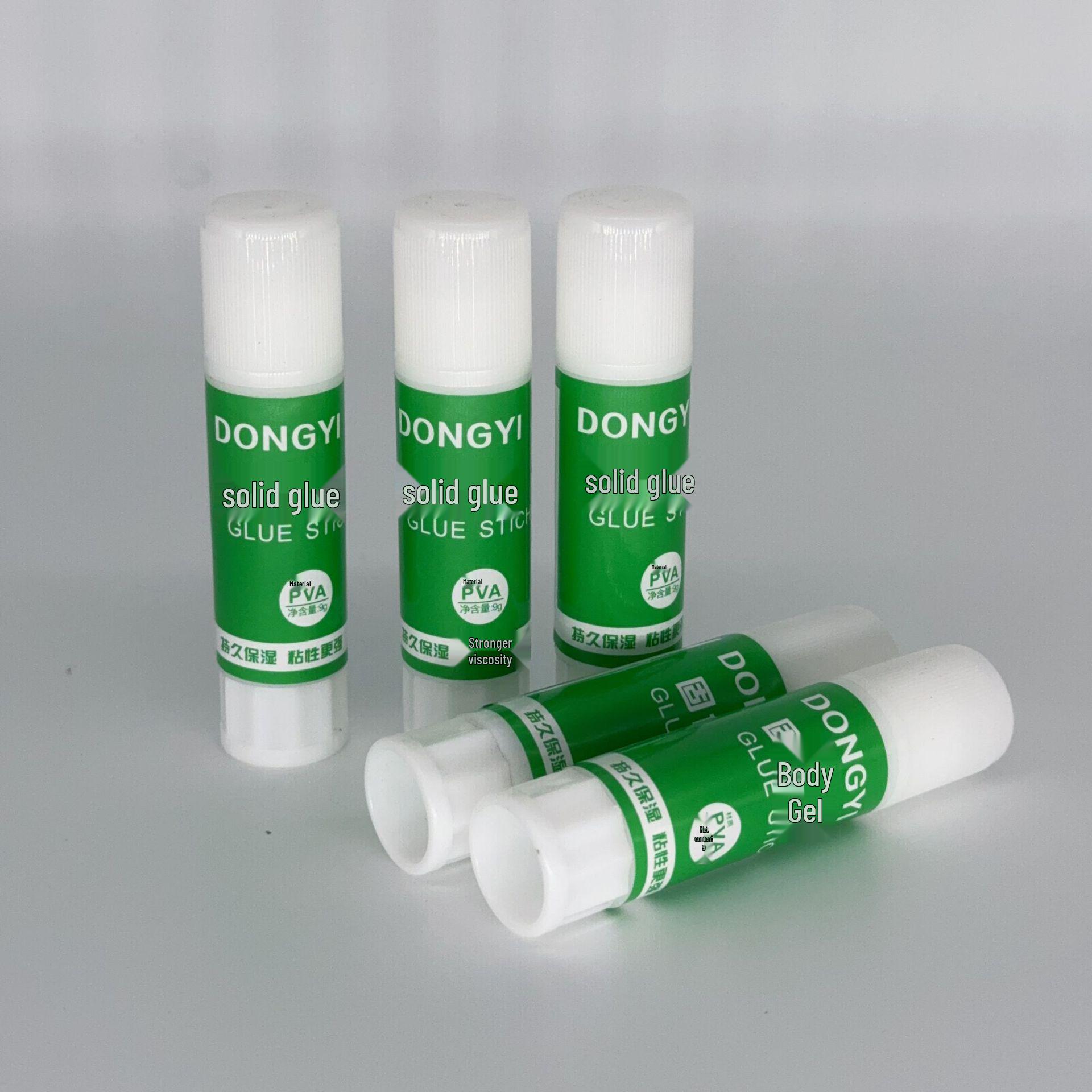 High Viscosity Eco-friendly Quick-Drying White Office Craft Student Glue Stick 9g