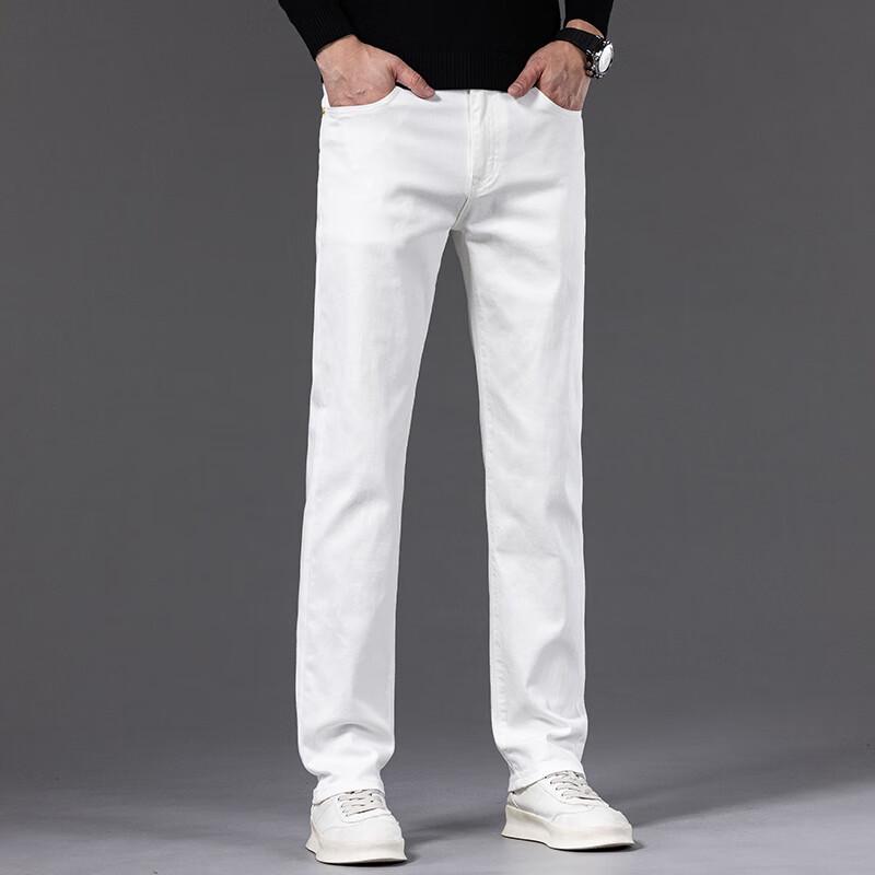 DK Men's Loose Straight-Leg Denim Jeans