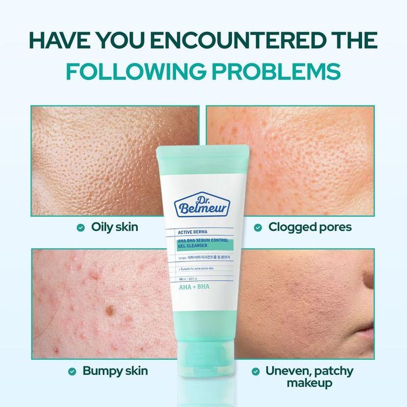 THE FACE SHOP - Dr. Belmeur AHA PHA Sebum Control Gel Cleanser