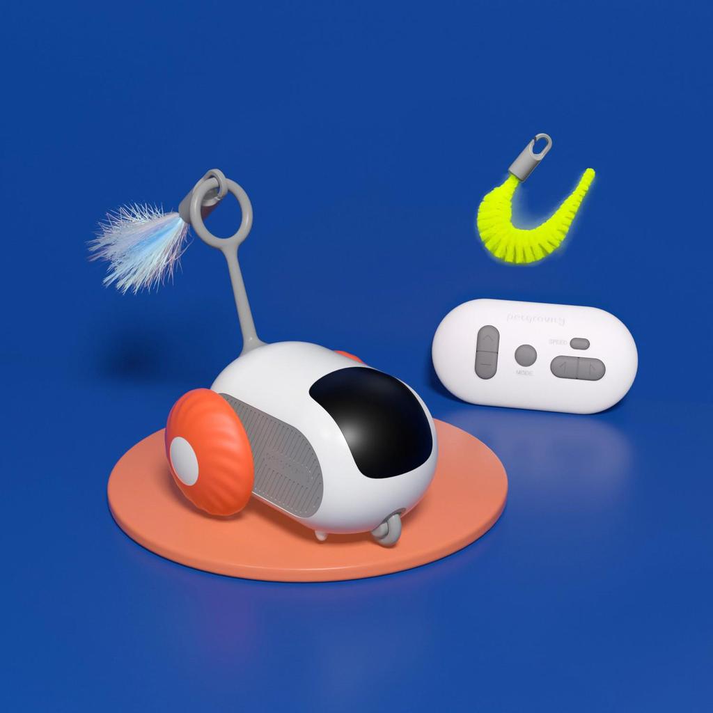 Electric Smart Cat Toy Ball: Self-Entertainment, Decompression, Teasing Stick - Pet Supplies