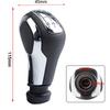 Leather Gear Shift Knob for CITROEN C1 C3 C4 / for PEUGEOT 106 107 205 206 207 306 307 308 309 405 406 407 605 607 807 Accessory