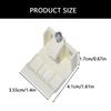 Pack of 6 Portable Blinds Shade Brackets Clip for 3/4Inch Shade Suitable for Honeycombs and Cellular Window Treatments