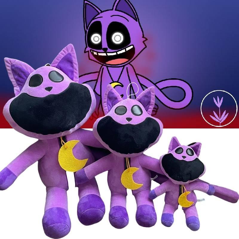 Poppy Playtime Smilling Critters Purple Cat Plush Toys Horror Filled Soft Doll