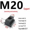 Grade 8.8 Quenching T-Nut Cap T-Block, Sizes M8-M36