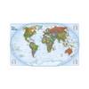 Decorative Hanging Picture The World Map Posters and Prints Wall Art Picture Painting for Education Office Home Decoration