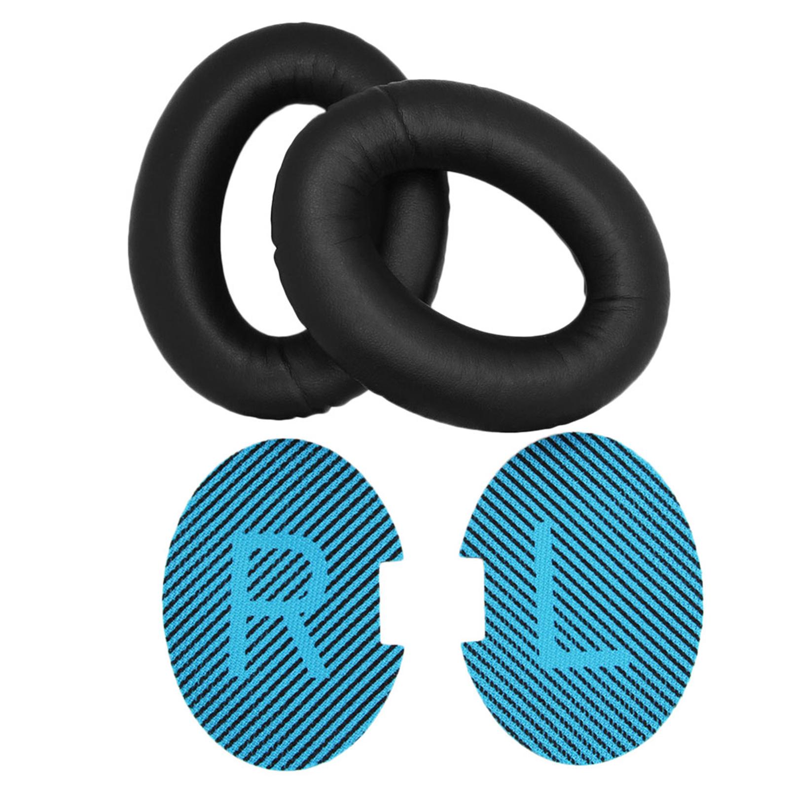 

Replacement Ear Pads Ear Cushions for Bose QuietComfort QC15 QC25 QC35 Over Ear Headphones Earmuff Cushion Protein